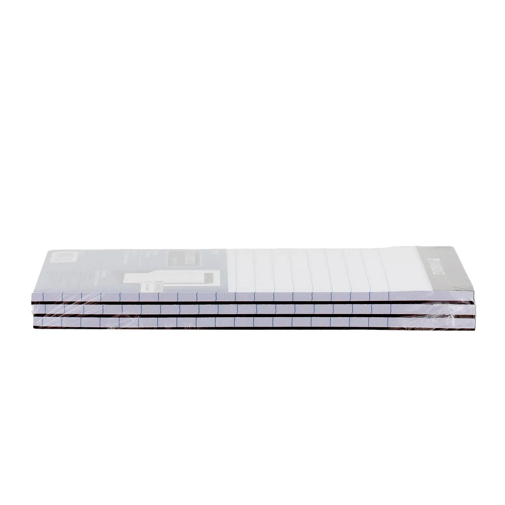 Cambridge® Perforated Pads, Small, white, 5 x 8, 100 Pages, Writing Pad