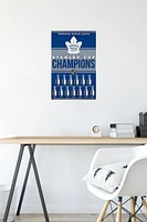NHL Toronto Maple Leafs - Champions 23 Wall Poster, 22.375" x 34"