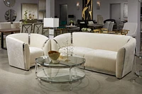 Home Gear Table basse en argent