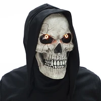 Adult Unisex Way to Celebrate Halloween Light-up Sinister Skull Mask