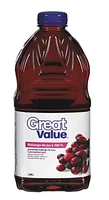 Great Value 100% Cranberry Juice Blend, 1.89 L