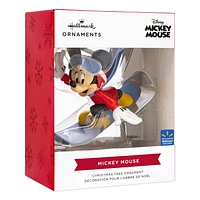 Décoration Hallmark de Noël (Mickey sur sa planche à neige, Disney)