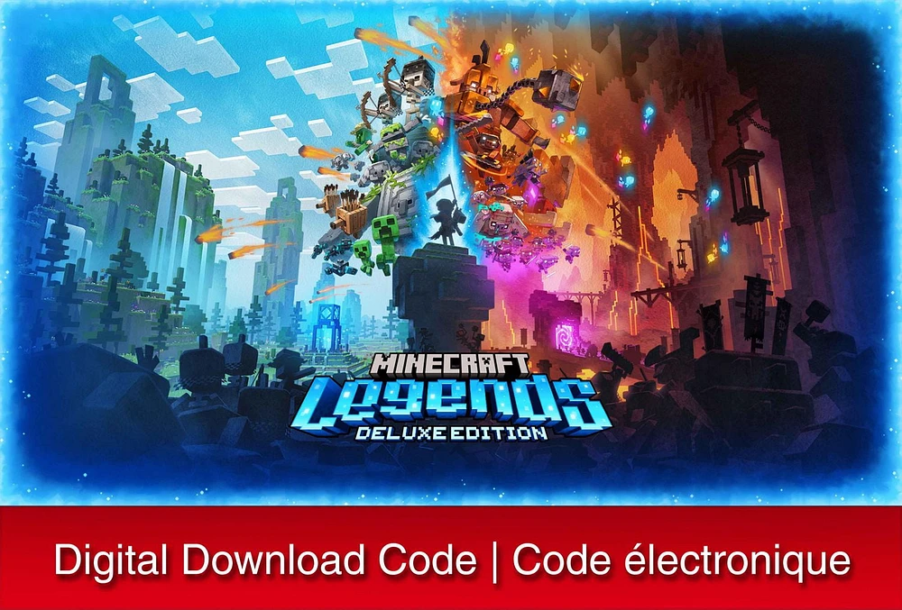 Minecraft Legends Deluxe Edition - Nintendo Switch [Code Numérique]