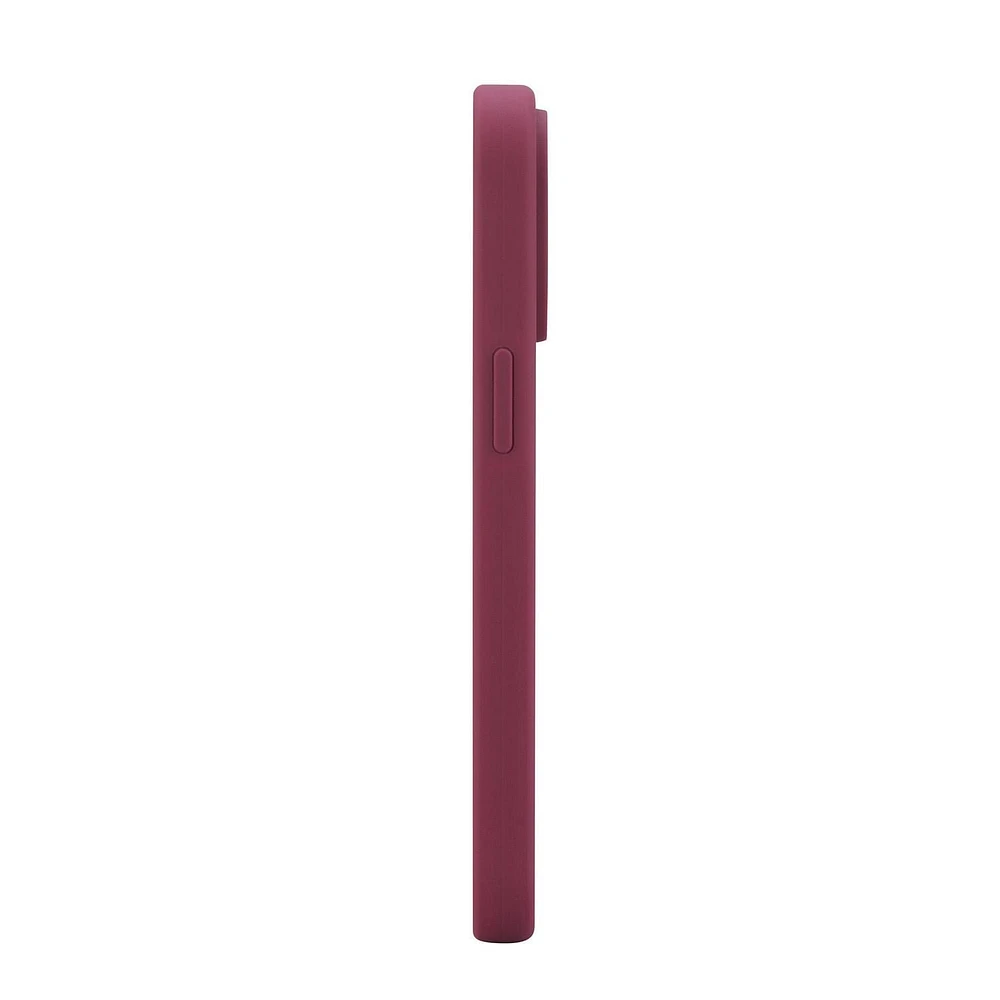 blackweb iPhone 13 Pro MagSafe Compatible Lightweight Silicone Phone Case (BWA22WI624C-Peach, BWA22WI603C-Black, BWA22WI623C-Green, BWA22WI626C-Plum), Full Protection