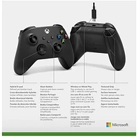 Manette sans fil Xbox et câble USB-C®