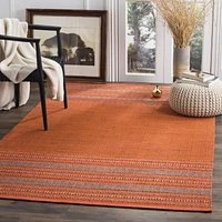Safavieh Montauk Jobeth Striped Soft Braided Area Rug