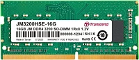 TRANSCEND 16GB JM DDR4 3200Mhz SO-DIMM 1Rx8 2Gx8 CL22 1.2V (JM3200HSE-16G)