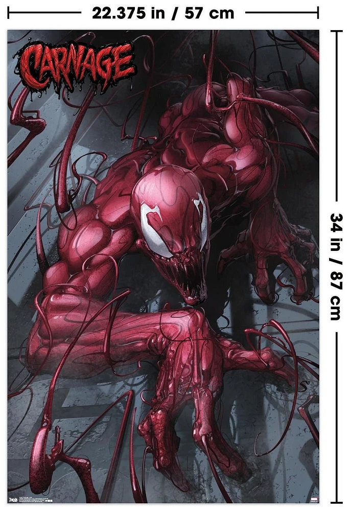 Carnage de Marvel Comics - Mur