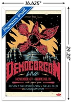 Netflix Stranger Things - Demogorgon Live Wall Poster, 22.375" x 34" Framed