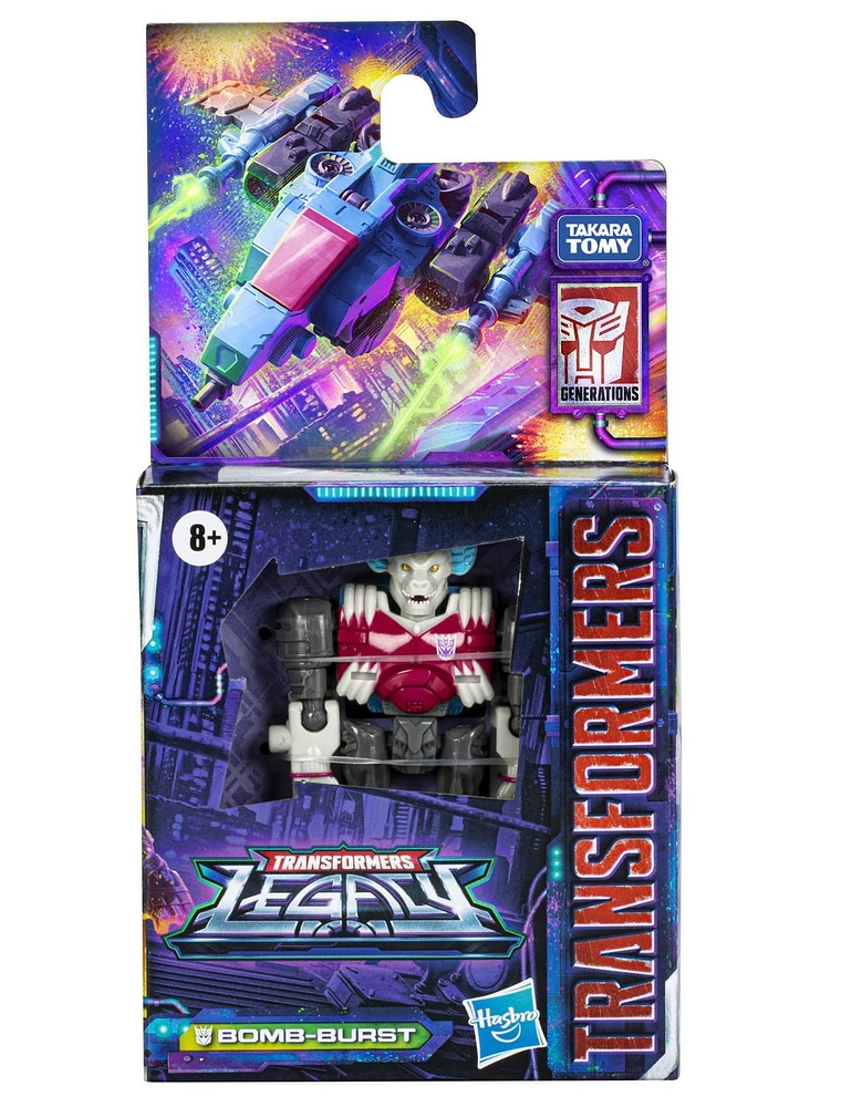 Transformers Generations Legacy, figurine Bomb-Burst classe Origine, pour enfants, à partir de 8 ans, 8,5 cm