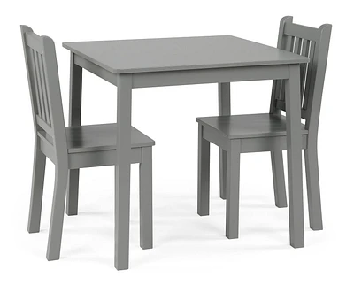Humble Crew table et 2 chaises en bois pour enfant