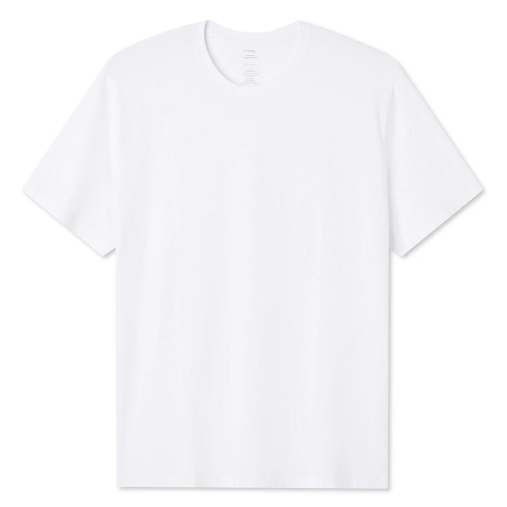 T-shirt à manches courtes George pour hommes forts Tailles 3XL-5XL