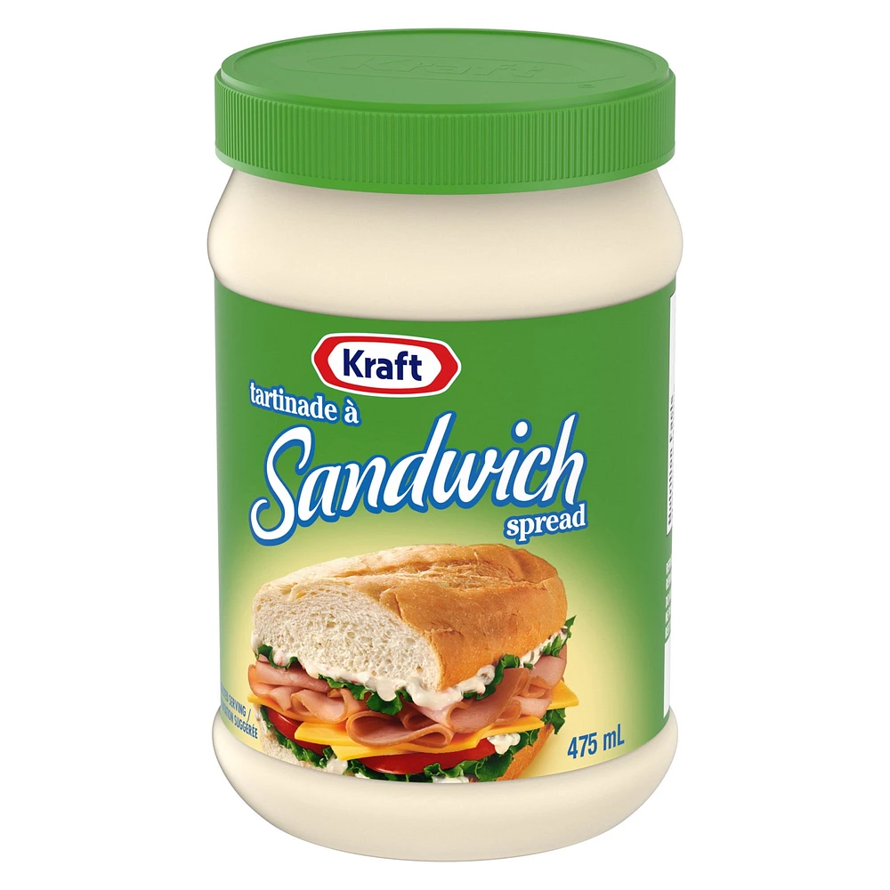 Tartinade pour sandwich Kraft 475ml