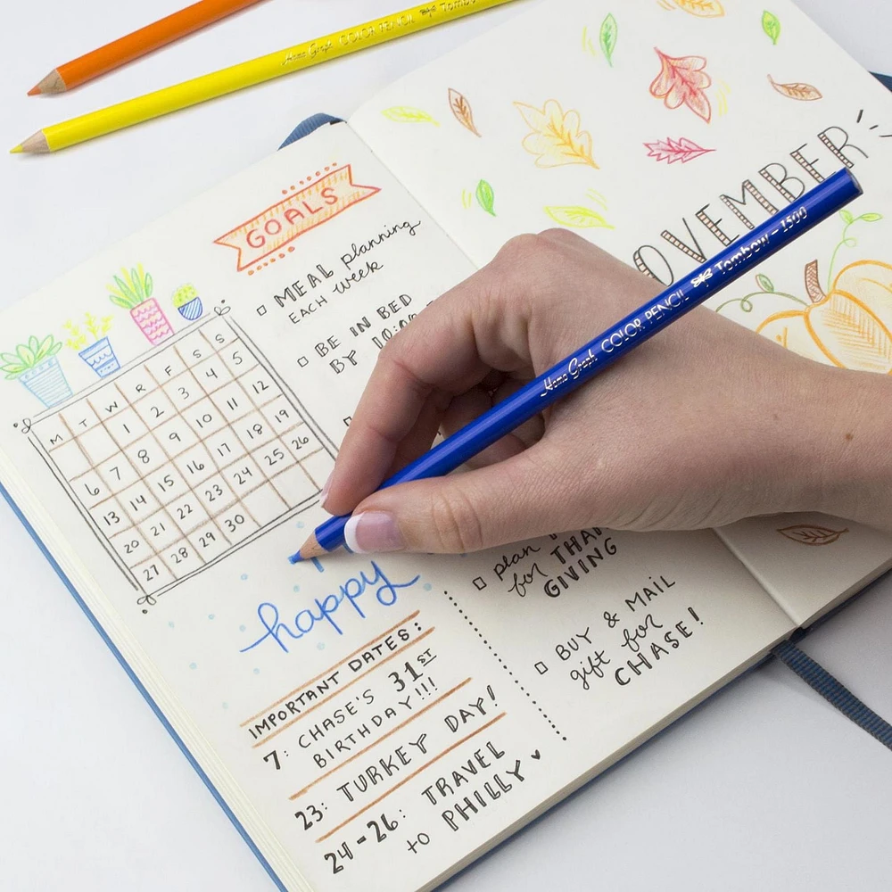 Crayons de Série 1500 Paquet de 24 Tombow