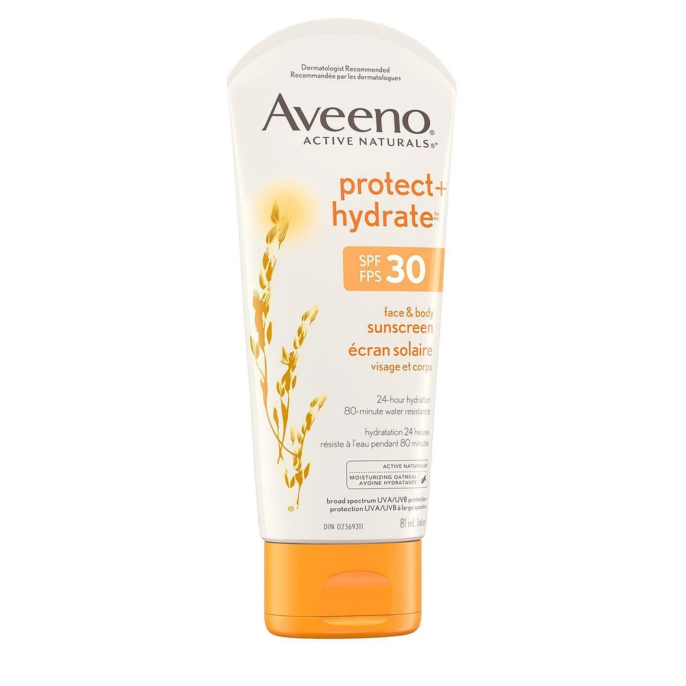 Aveeno Face and Body Sunscreen SPF 30