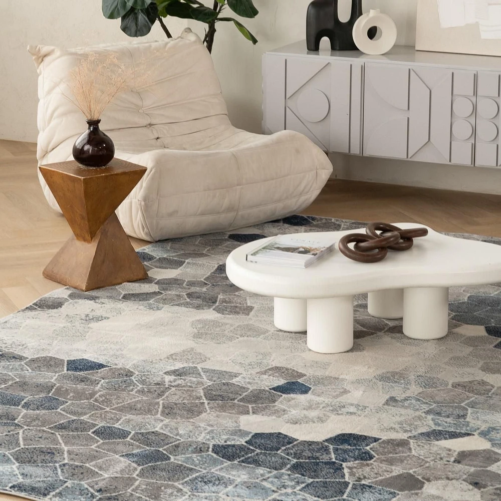Rug Branch Havana Collection Tapis traditionnel en détresse