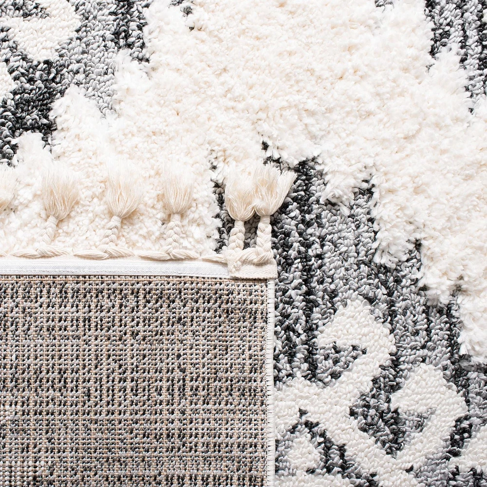 Safavieh Moroccan Tassel Desmond Tapis Géométrique Shag