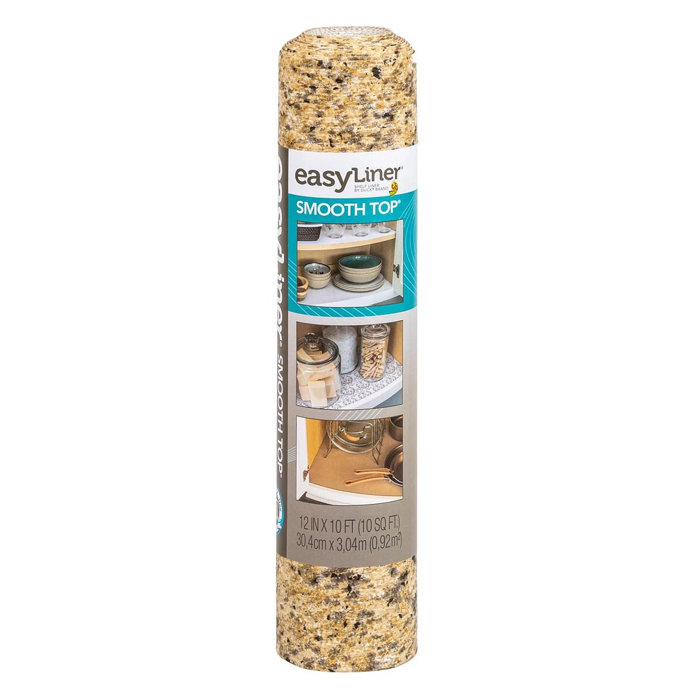 Smooth Top Easy Liner Brand Beige Granite Shelf Liner