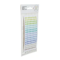 Points collants pour planification Noté par la marque Post-it®, verts et bleus, 0,25 x 0,25 po, 408 points/paquet Points plan. Noté NTD-PD-GB-EF