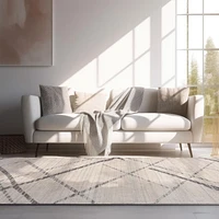 Rug Branch Savannah Collection Modern Geometric Area Rug
