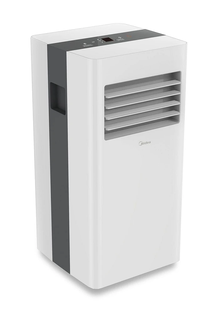 MIDEA 10,000 BTU ASHRAE (7,000 BTU SACC) PORTABLE AIR CONDITIONER WITH REMOTE, 3-IN-1 PORTABLE AC
