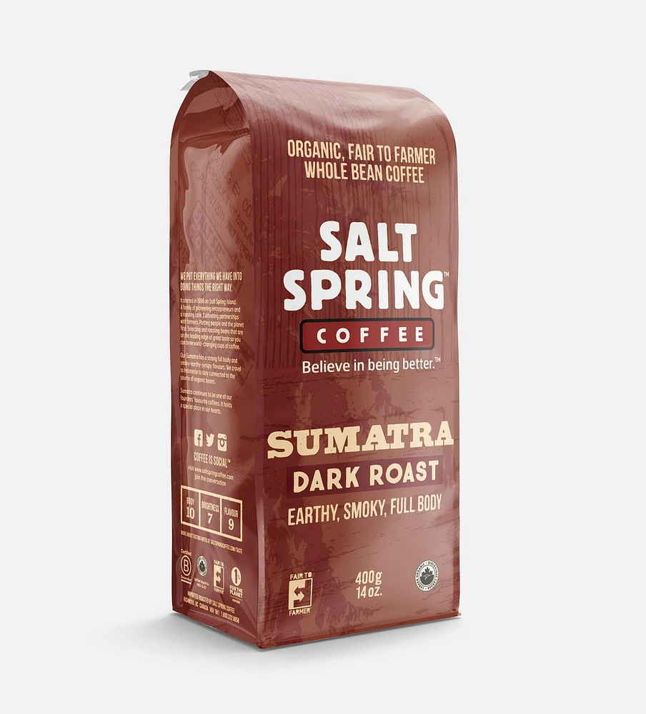 Salt Spring Coffee Organic Dark Roast Coffee