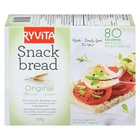 RYVITA ORIGINAL SNACKBREAD, 125GR