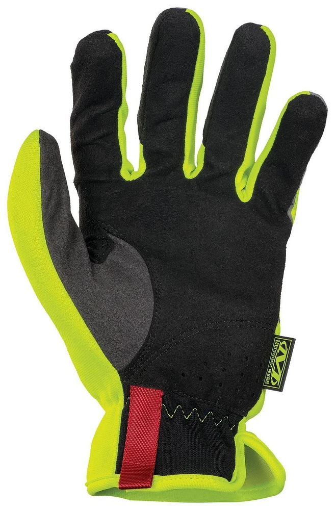 Mechanix Wear Gants Hi-Viz FastFit® (grand, jaune Hi-Viz)