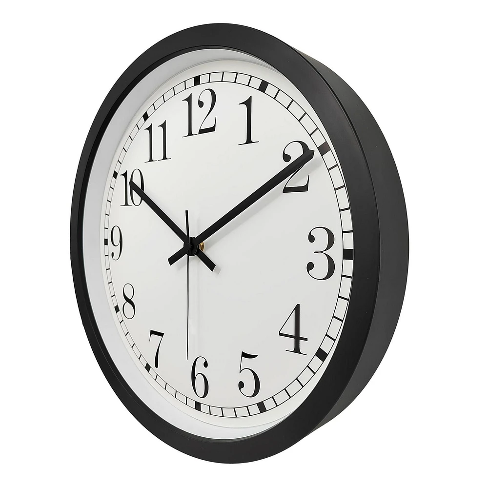 Horloge murale hometrends de 14 po 14 po de diamètre