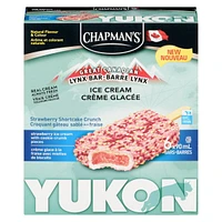 Chapman's Yukon Lynx Strawberry Shortcake Crunch, 6 x 90 mL