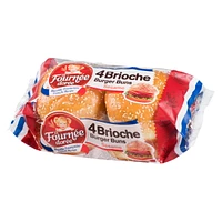 Le Fournée Dorée Burger Buns Brioché avec Sésame Brioche Burger Bun sesame