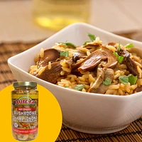 Aurora Mixed Mushrooms Hot, 375mL, Pickled in Oil