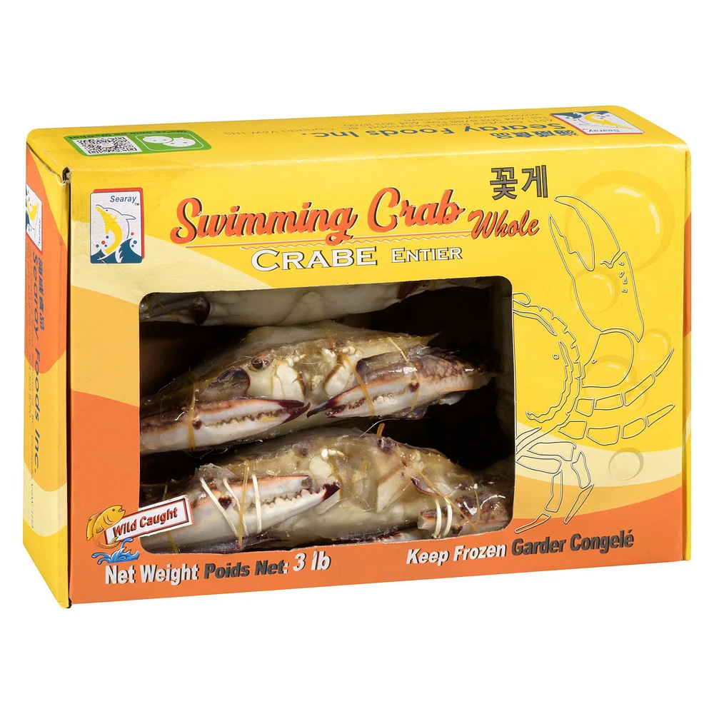 Searay Swimming Crab Whole