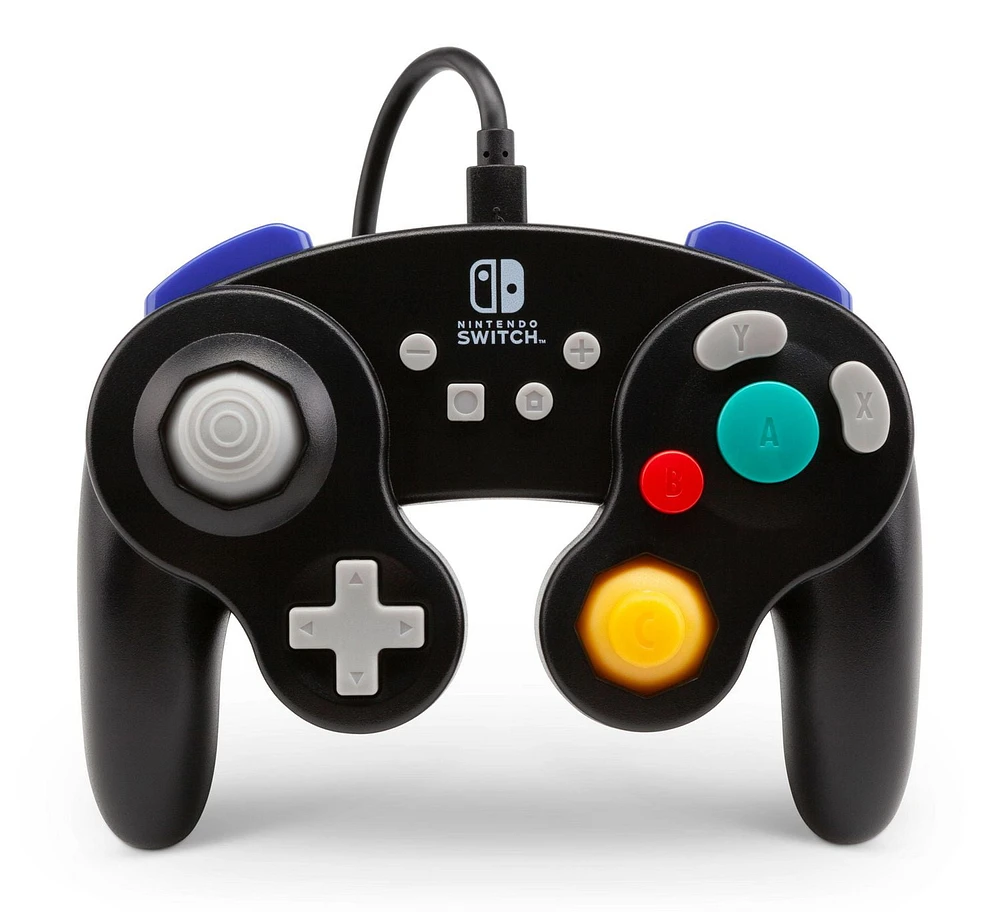 PowerA Wired Controller for Nintendo Switch – GameCube style black