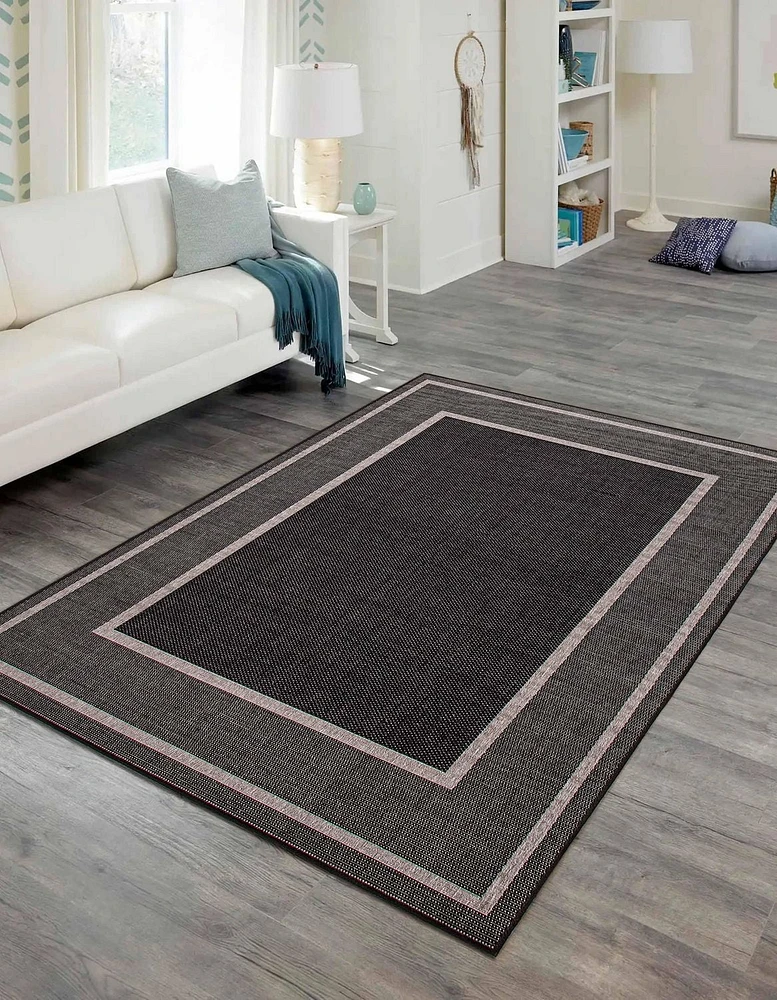 Tapis Moderne ECARPET pour Salon, Salle à Manger et Chambre à Coucher Collection<br>Jute Natura