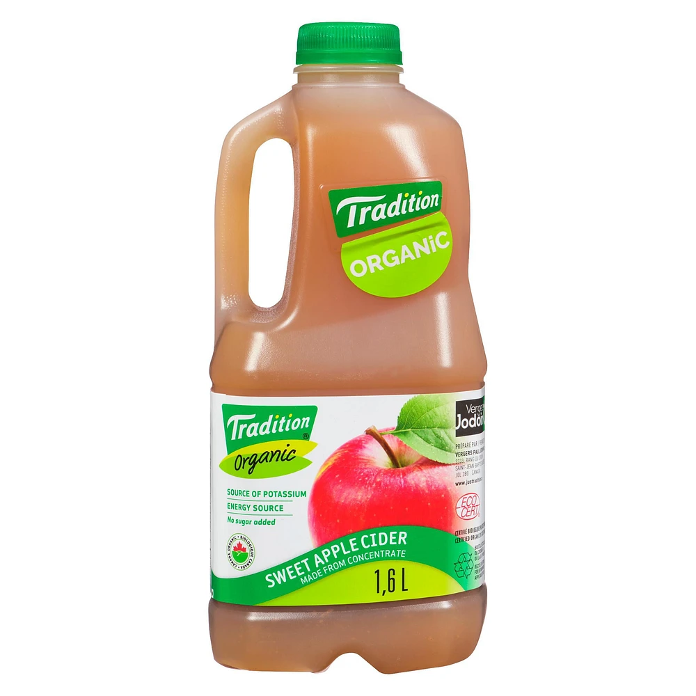 Jus de pomme frais biologique Tradition