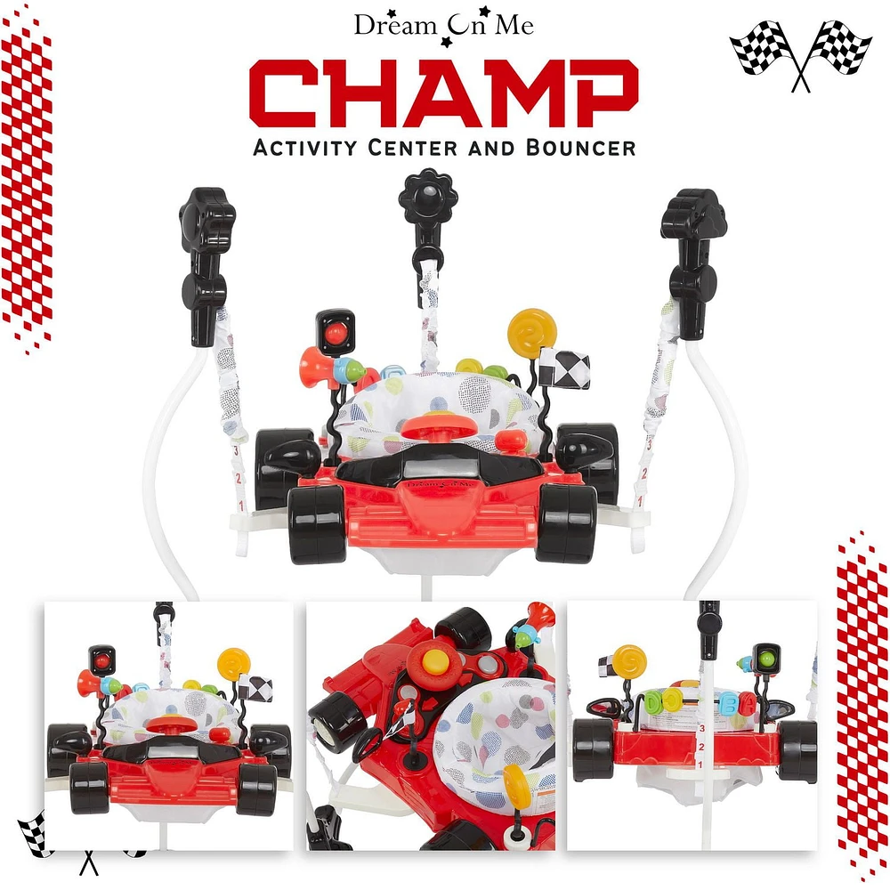 Centre d'activités Dream On Me Champ 2-en-1