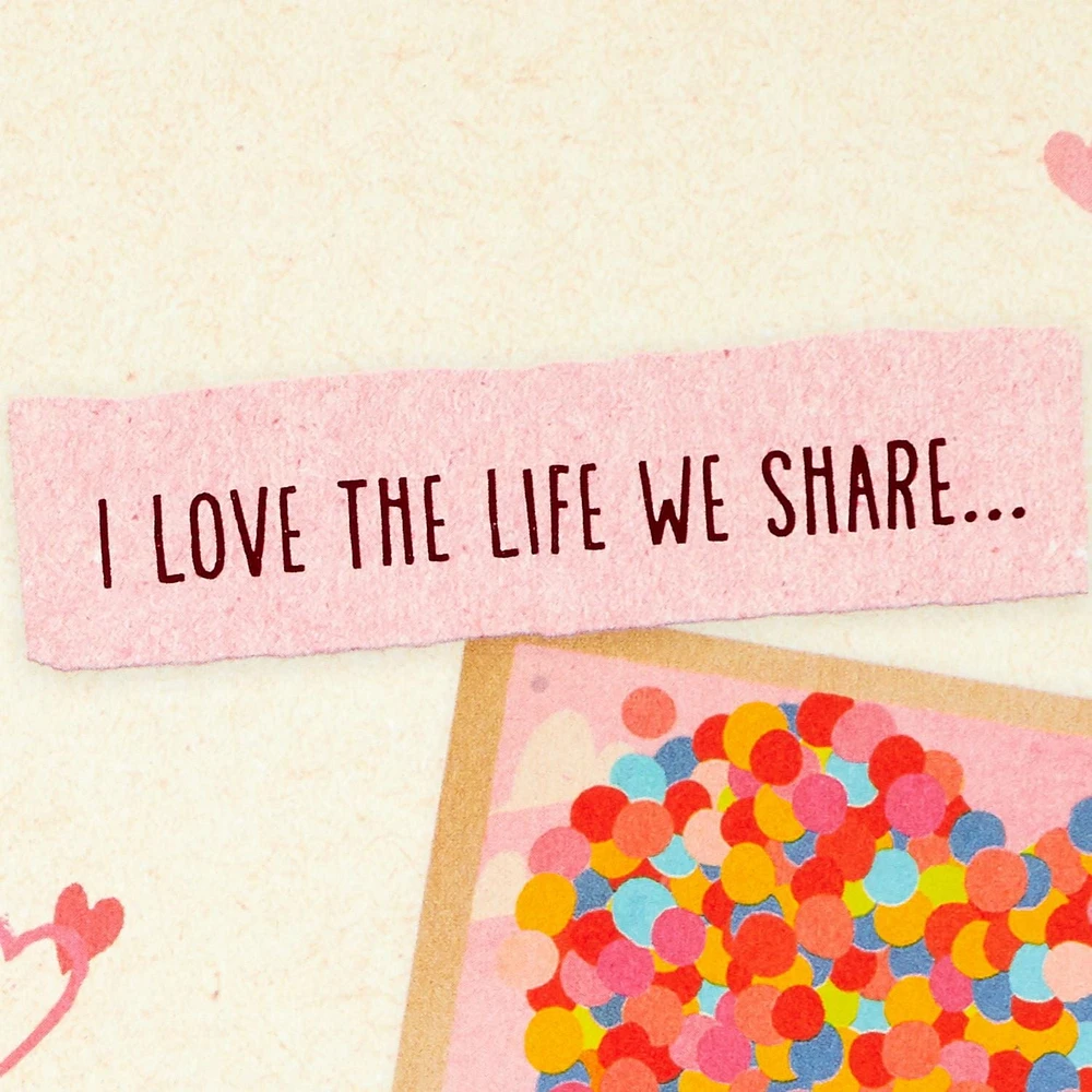 Carte Hallmark pour un époux, une épouse, un copain, une copine – Saint-Valentin ou anniversaire (Là-haut de Pixar, « Life with You Is An Adventure »)
