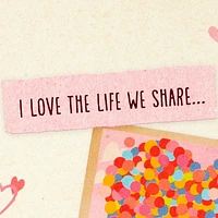 Carte Hallmark pour un époux, une épouse, un copain, une copine – Saint-Valentin ou anniversaire (Là-haut de Pixar, « Life with You Is An Adventure »)