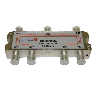 Digiwave séparateur 6 voies pour 5 2400MHz (DGSSAT8631A)