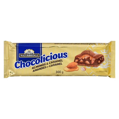 Waterbridge Chocolicious Almonds and Caramel