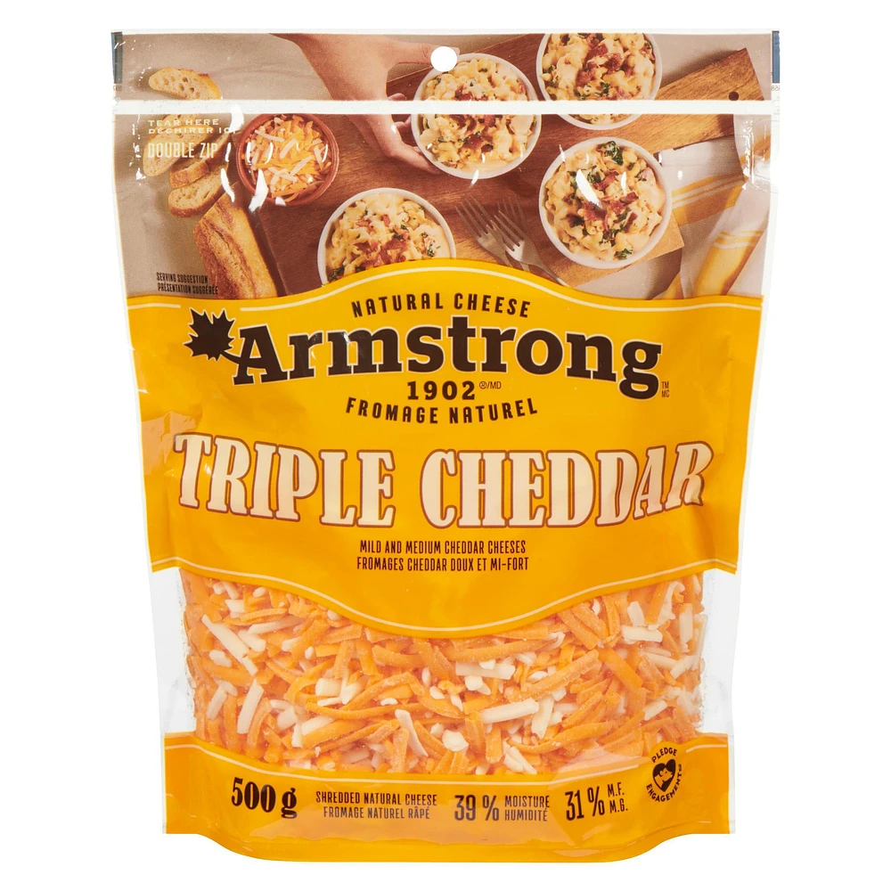 Armstrong Triple Cheddar Shredded Cheese