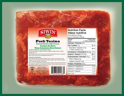 Tosino De Porc Tos Piquante