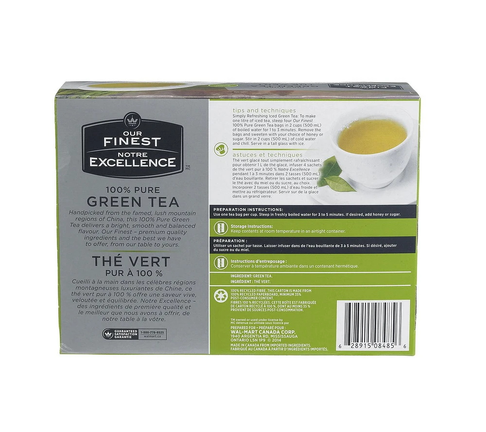 Our Finest 100% Pure Green Tea