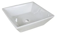 Imaginations américaines 15,75 po. W Vessel Blanc