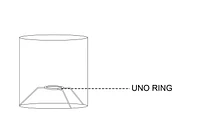 Simple Designs Down to the Wire - Lampe de table avec abat-jour en tissu, blanc avec abat-jour blanc