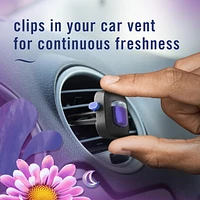 Febreze Car Air Freshener, Odor-Fighting Automotive Vent Clip, Gain Moonlight Breeze Scent, 4ML