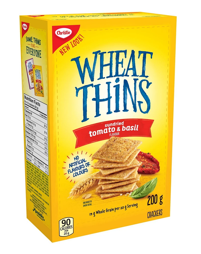 Wheat Thins Sundried Tomato and Basil Crackers, 200 g