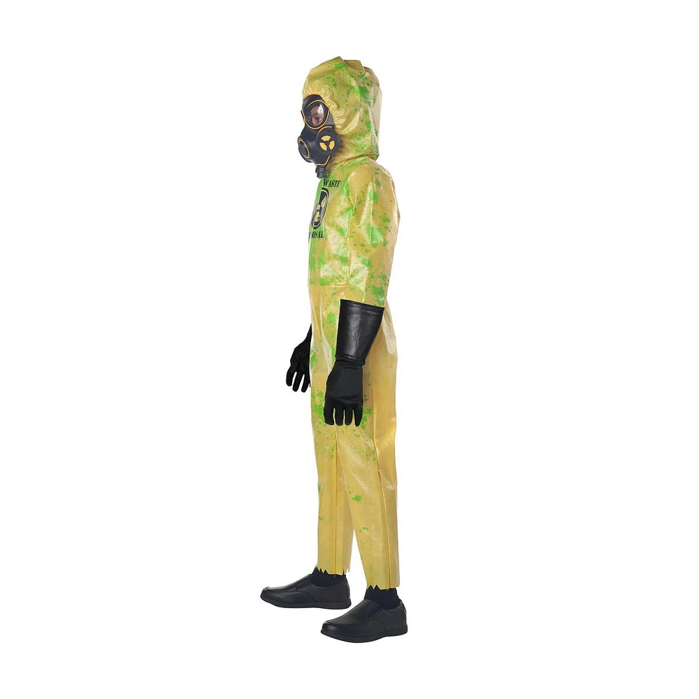 Boys Way to Celebrate Halloween EL Wire Light-up Radiation Suit