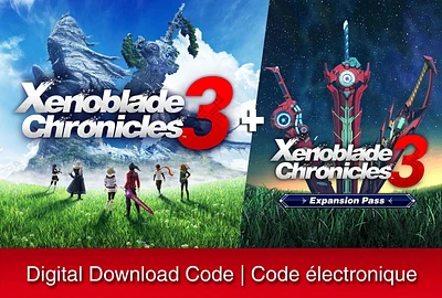 Xenoblade Chronicles 3 + Expansion Pass - Nintendo Switch [Digital Code]